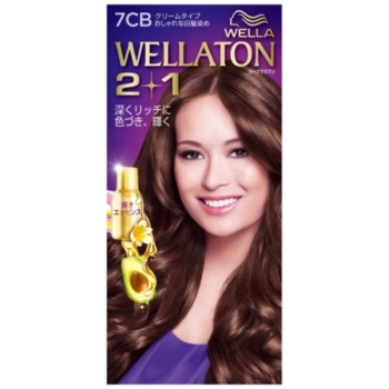 ウエラトーン２＋１　クリームタイプ　７ＣＢ　ナチュラルブラウン