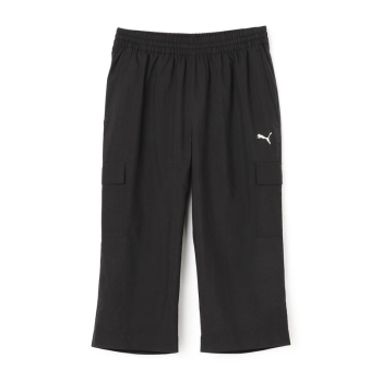 プーマ　レディース　紐付きウーブン３／４パンツ