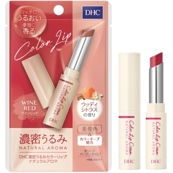 ＤＨＣ濃密うるみカラーリップナチュラルアロマワインレッド