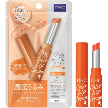 ＤＨＣ濃密うるみカラーリップクリーム（アプリコット）