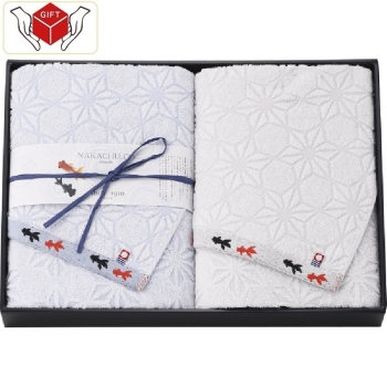 今治産金魚タオル　バスタオル２枚セット　ＫＧ－２６６００