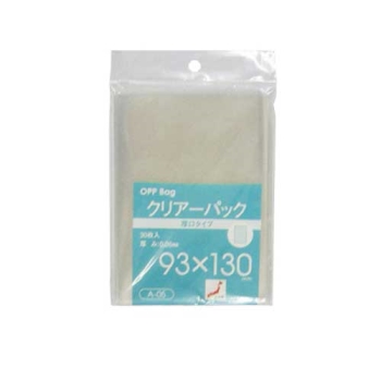 クリアパック　厚口（写真Ｌ判／Ｂ７サイズ適用）