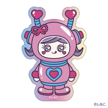 しなコズミック ダイカットステッカー