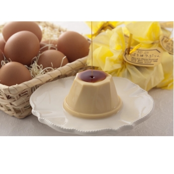 【じぶんぎふと】菊家　地卵はちみつぷりん12個セット