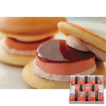 【お歳暮】菊家　ゆふいん創作菓子あまおう苺のぷりんどら