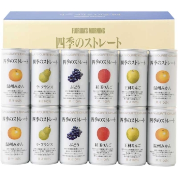 【お歳暮】フロリダスモーニング　四季のストレート１００％ジュース　ＡＮＸ３０Ｖ