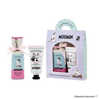 ムーミン　バスギフトバッグ　ラベンダー