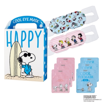 ピーナッツ　クールアイマスクアソート　６枚ハッピー
