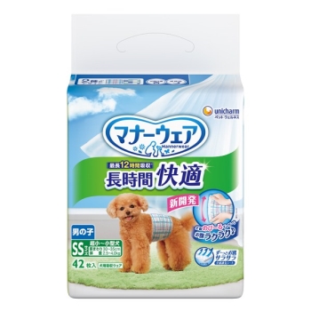 マナーウェア長時間快適オムツ男の子用ＳＳ４２枚