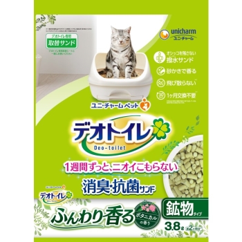 ■　デオトイレ　ふんわり香る消臭・抗菌サンドボタニカルの香り３．８Ｌ