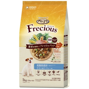グラン・デリ Freciousアダルト低脂肪設計チキン&ビーフ入り1kg