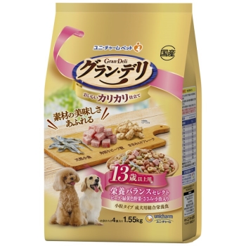 グラン・デリ　１３歳以上　栄養バランスセレクト　１．５５ｋｇ　カリカリ仕立て