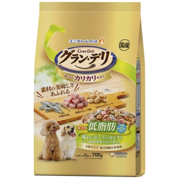グラン・デリカリカリ仕立て成犬用低脂肪味わいビーフ入りセレクト－脂肪分約２５％カット７００ｇ