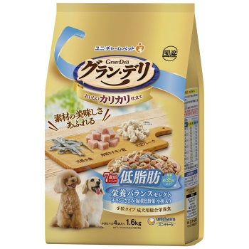 グラン・デリ　７歳頃からの低脂肪　栄養バランスセレクト　１．６ｋｇ　カリカリ仕立て