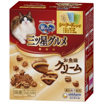 ■　銀のスプーン三ツ星グルメ　お魚味クリームシーフードレシピ３種のアソート１８０ｇ