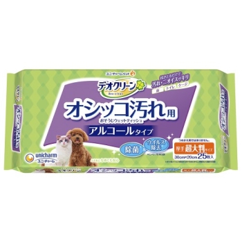 デオクリーン　除菌お掃除ウェットティッシュ　大判２５枚