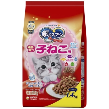 ■　銀のスプーン贅沢うまみ仕立て　子ねこ用まぐろ・かつお・しらす入り１．４ｋｇ