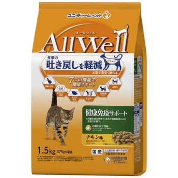 □ AW健康免疫チキン味小魚ささみFD1．5kg: ヘルス