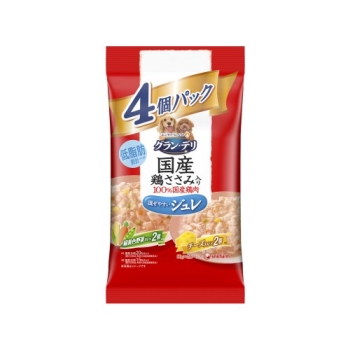 銀のさら パウチジュレ成犬 バラエティ緑黄色野菜入り緑黄色野菜・チーズ入り80g×4