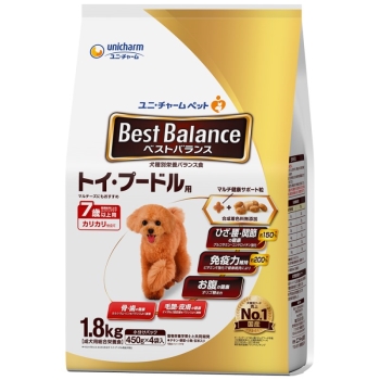 ベストバランス　７歳以上　トイ・プードル用　１．８ｋｇ　カリカリ仕立て