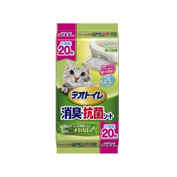 ■　デオトイレ　消臭・抗菌シート　２０枚