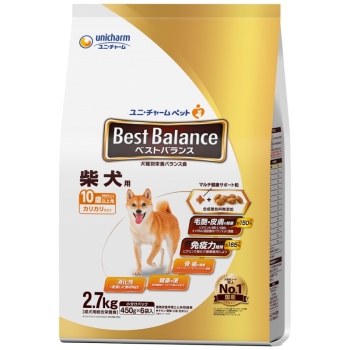 ベストバランス　１０歳以上　柴犬用　１０歳以上用　２．７ｋｇ　カリカリ仕立て