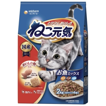 キャットフード＋鯛パウダー ラッキールー アダルト ワイルドミックス 6x125g | プレミアム