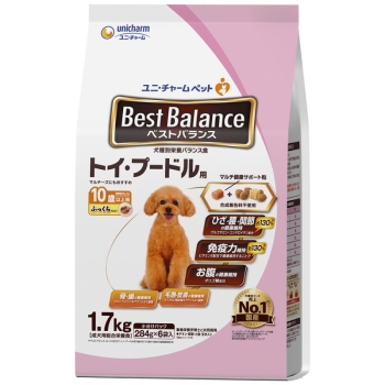 ベストバランス　１０歳以上　トイ・プードル用　１．７ｋｇ　ふっくら仕立て
