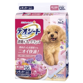 ■　デオシート消臭＆フレグランスフローラルシャボンの香りレギュラー　１２０枚