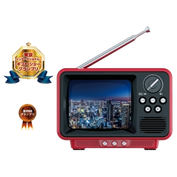 WINTECH 2．8インチポータブルワンセグテレビ TVR-RT1 RD