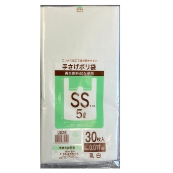 ジャパックス　手さげポリ袋　ＳＳサイズ　３０枚