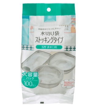 ジャパックス　水切り　ストッキング浅型 １００枚