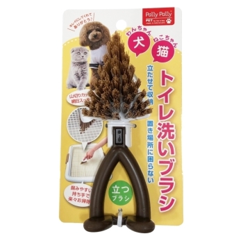 ＰＰトイレ洗いブラシ　ブラウン