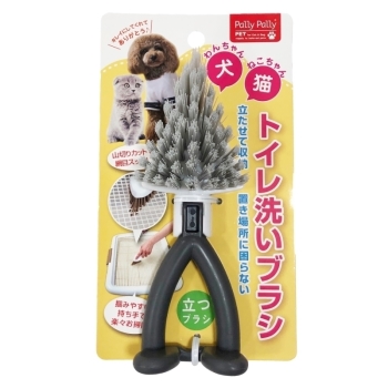 ＰＰトイレ洗いブラシ　グレー