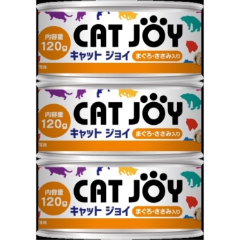 ＣＡＴ　ＪＯＹ　まぐろ・ささみ（ＥＯＥ）１２０ｇ×３Ｐ