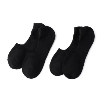 【ブラック２４～２６ｃｍセブンプレミアムのみ】 ボディクーラー 紳士 カバーソックス ２足組