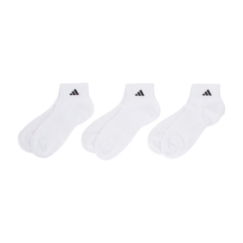 アディダス　男児　ワンポイントショート丈ソックス　３足組