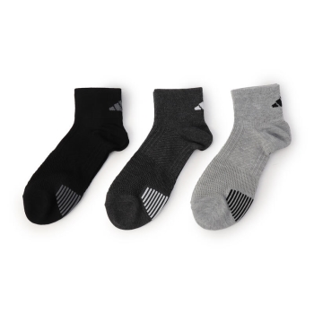アディダス　スーパーメッシュショート丈ソックス　３足組