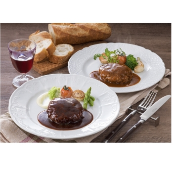 【じぶんぎふと】リーガロイヤルホテルズ　グリルビーフハンバーグ2種ソース6個セット