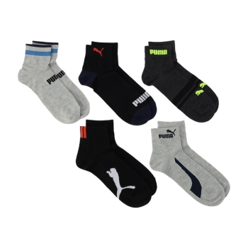 【福袋】ＰＵＭＡ　メンズ　ショート丈ソックス　５足入り