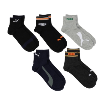 【福袋】ＰＵＭＡ　メンズ　ショート丈ソックス　５足入り