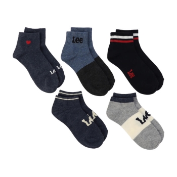 【福袋】ＬＥＥ　レディース　ショート丈ソックス　５足組