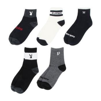 【福袋】ＰＬＡＹＢＯＹ　レディース　ソックス　５足入り