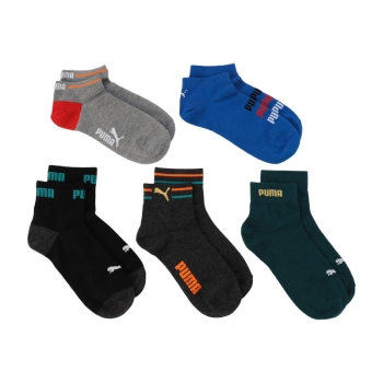 福袋　男児　ＰＵＭＡ　ショート丈・スニーカー丈ソックス　５足セット