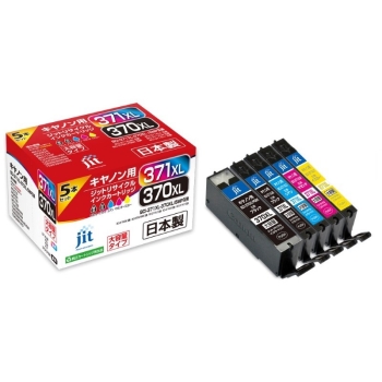 ジット リサイクルインク キヤノン370+371 5色大容量 JIT-AC3703715PXL