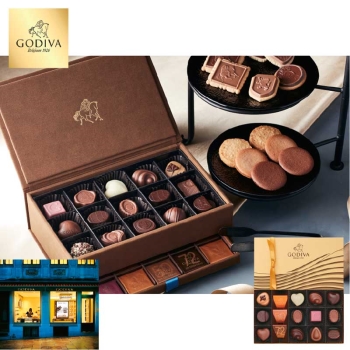【お歳暮】ゴディバ　ハートオブゴールドコレクション１５粒入