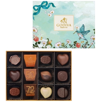 ゴディバ　エールアソート　１２粒入