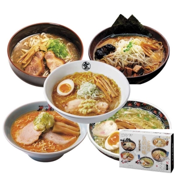【お中元】ムラキフードプランニング　新千歳空港限定北海道名店の味ラーメン５食入