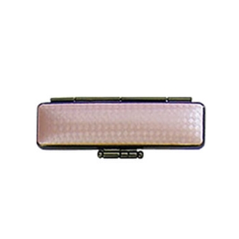 サンビー ライトカーボン 印鑑ケース 15mm ピンク