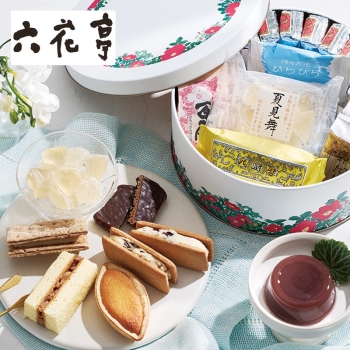 【お中元】六花亭　六花セレクト缶（はまなし）（12032）